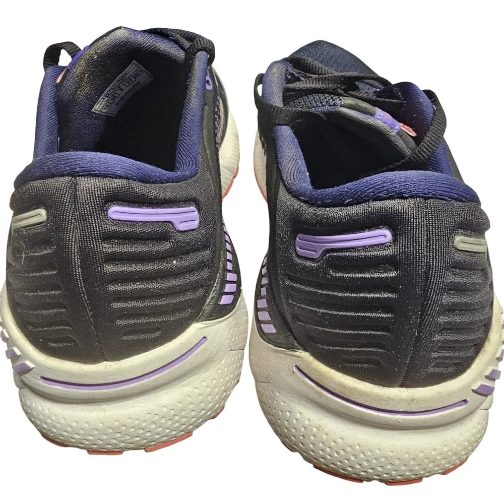 Brooks Adrenaline‎ GTS 22 Women's Running Shoes Black Purple Red Sz 10
